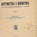 podręcznik matematyki 1936